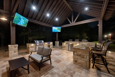 Travertine Pavilion